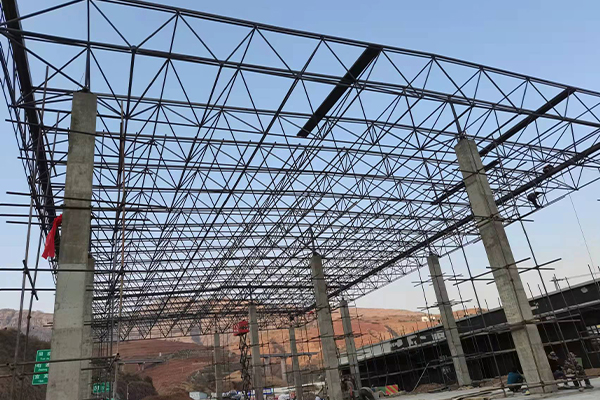 金昌钢结构网架图片