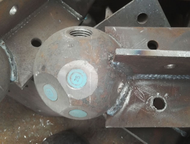 金昌螺栓球球塞，网架配件